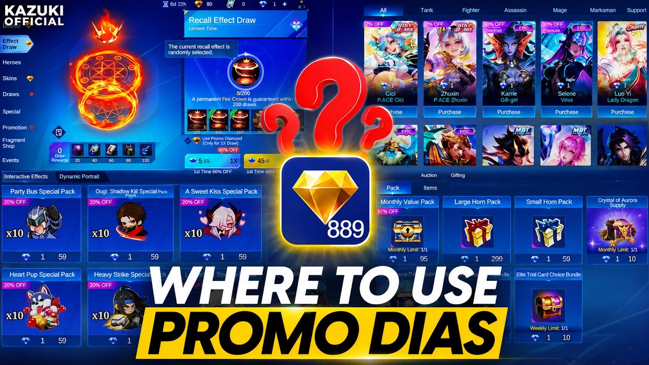 PLEASE DON'T WASTE YOUR PROMO DIAMONDS WITHOUT WATCHING THIS VIDEO! background