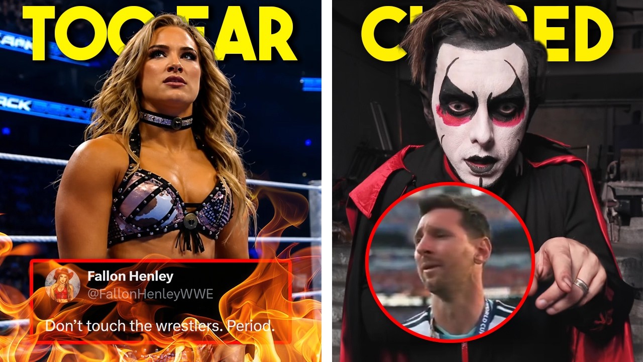 WWE FAN INAPPROPRIATE ACT...DANHAUSEN CURSED ARGENTINA...RIP ECW WRESTLER...HEEL TURN?!...WWE News background