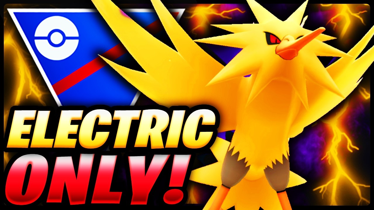 Shadow Zapdos SHOCKS the Great League! ⚡ | Electric Monotype Challenge backdrop