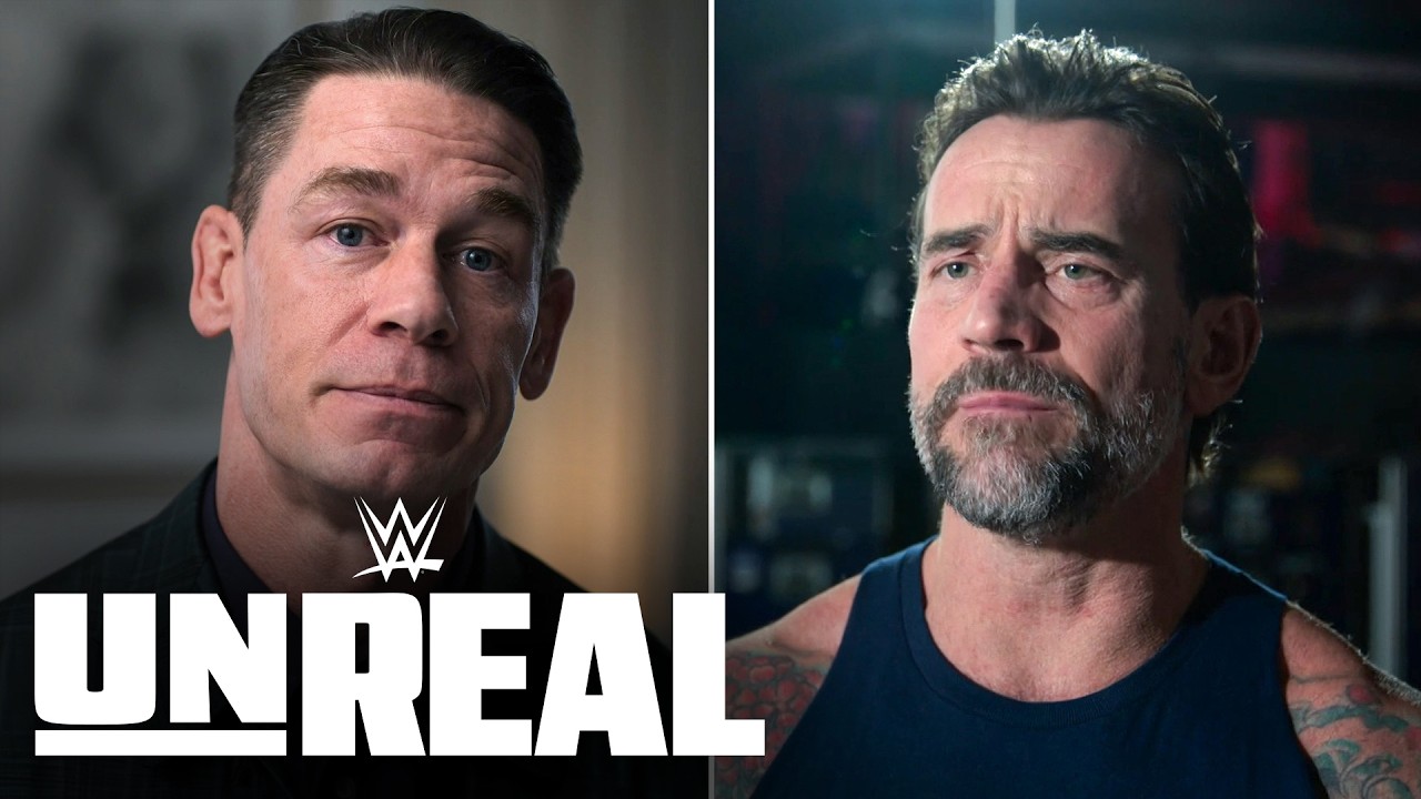 John Cena and CM Punk’s emotional in-ring moment: WWE: Unreal background