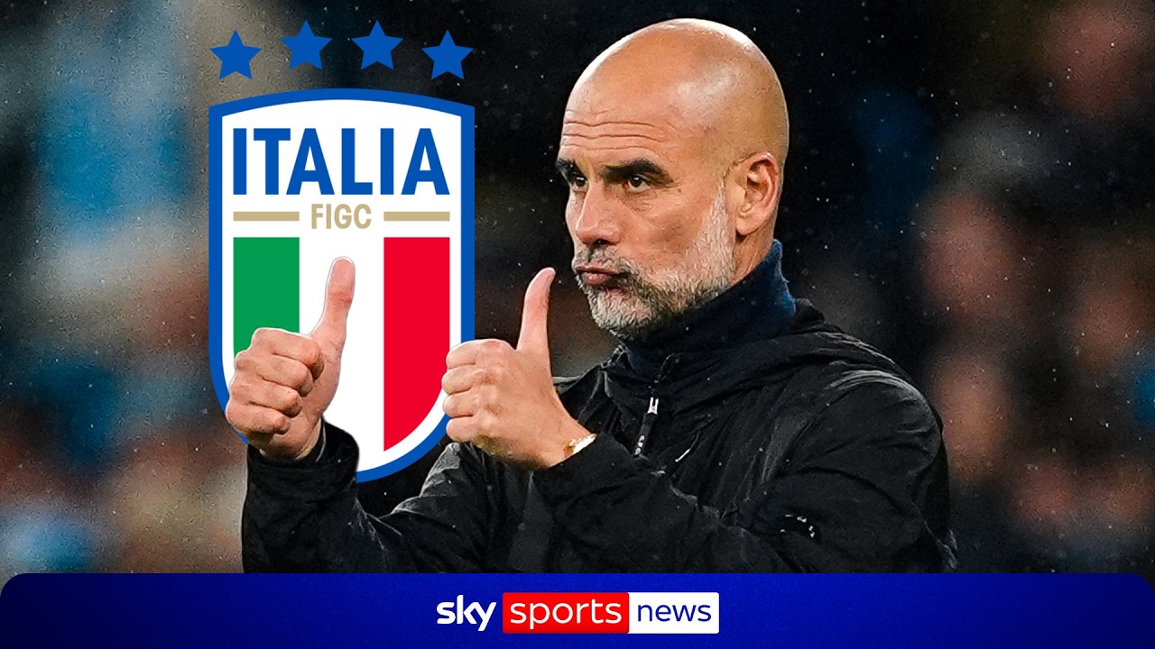 "The right time" | Why Pep Guardiola could manage Italy after holding talks about head coaching role background
