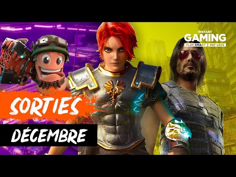 Les sorties jeu vidéo de Décembre
