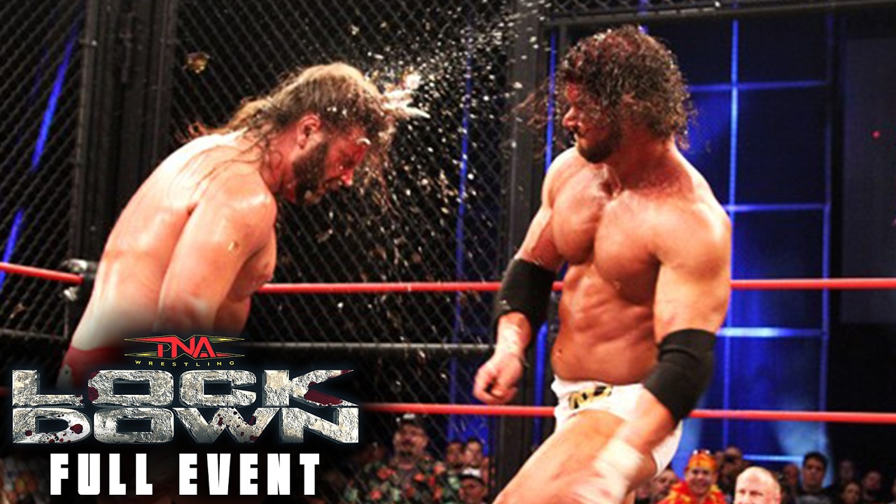 TNA Lockdown 2012 (FULL EVENT) | Storm vs. Roode, Angle vs. Hardy, Lethal Lockdown background