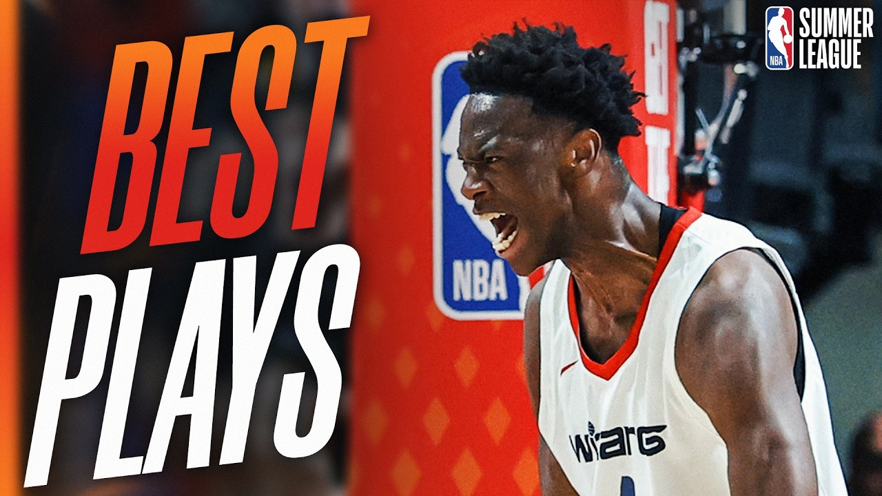 No. 1 Overall Pick AJ Dybantsa IMPRESSED at 2026 NBA Summer League ๐ background