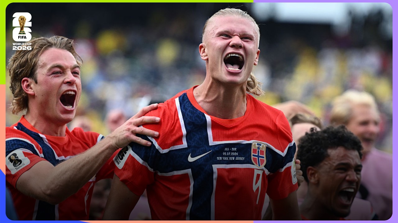 Every Erling Haaland Goal For Norway | FIFA World Cup 2026™ background