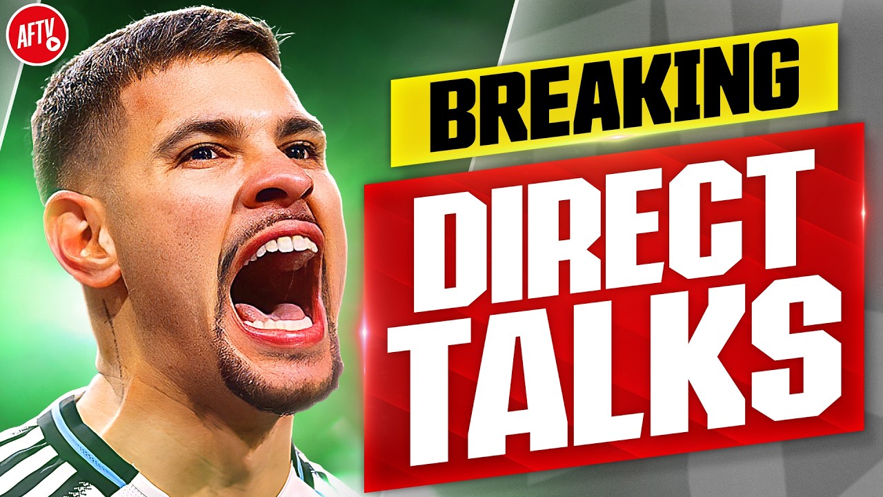 BREAKING NEWS: Arsenal Open TALKS with Newcastle For Bruno Guimaraes! background