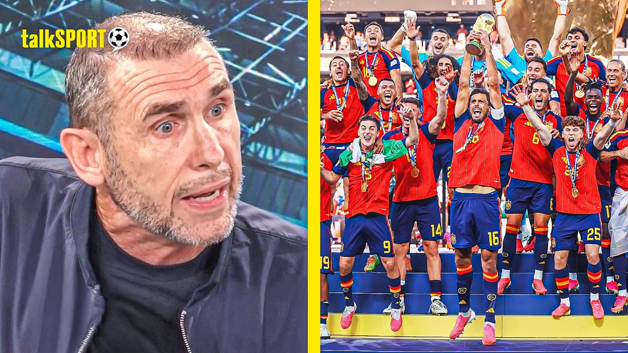 "FOOTBALL WON!" Martin Keown REACTS to Spain winning the 2026 World Cup Final against Argentina! background