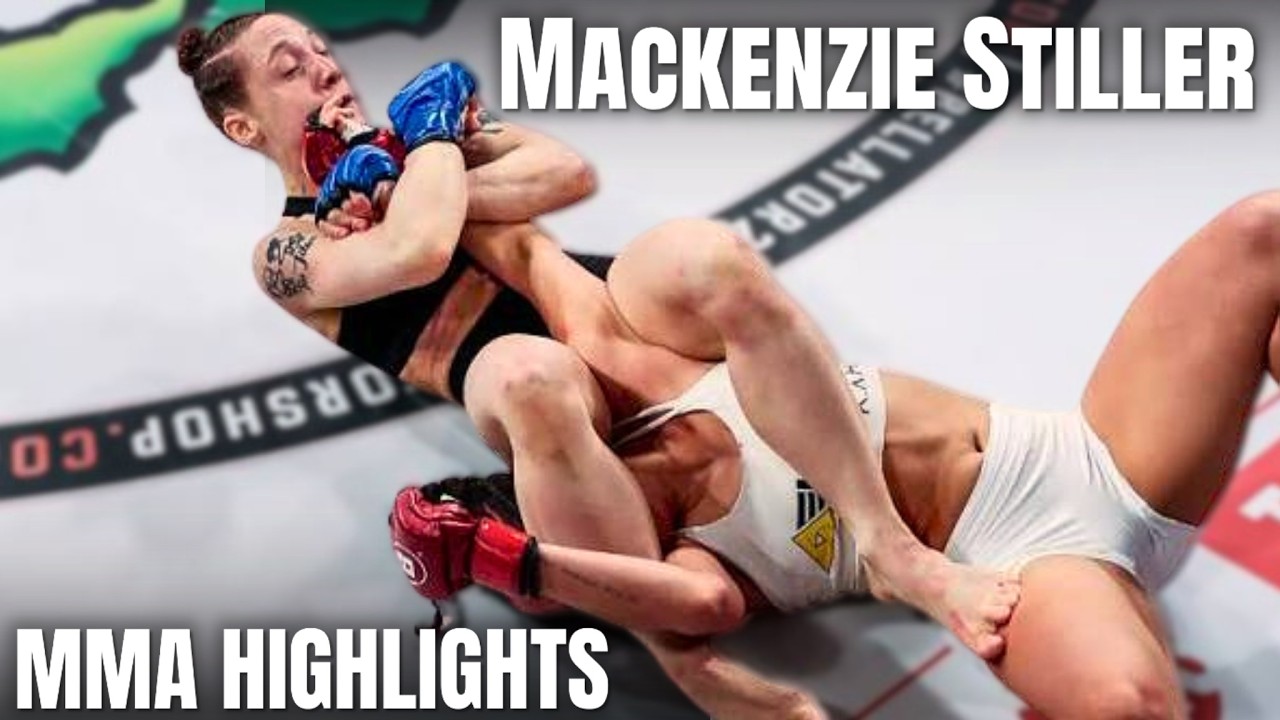 Mackenzie Stiller MMA HIGHLIGHTS 2026 Professional 6-1 TUF 34 Fighter UFC Prospect LFA | Bellator🇺🇸 background
