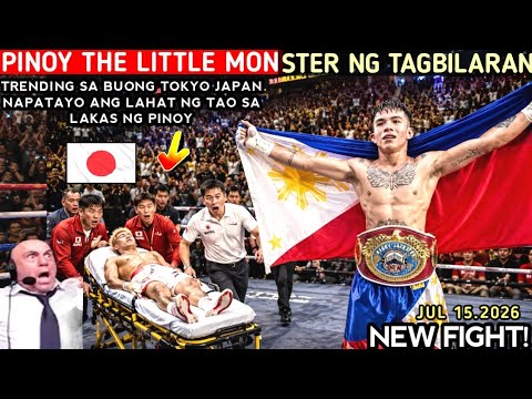 PINOY THE LITTLE MONSTER NG TAGBILARAN! Treading Sa Buong Tokyo Japan Lahat Tao Napatayo Sa Lakas! background