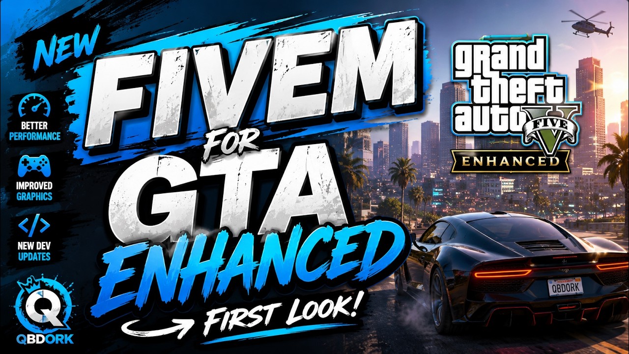FiveM GTA Enhanced FIRST LOOK! Is It Worth The Upgrade? backdrop