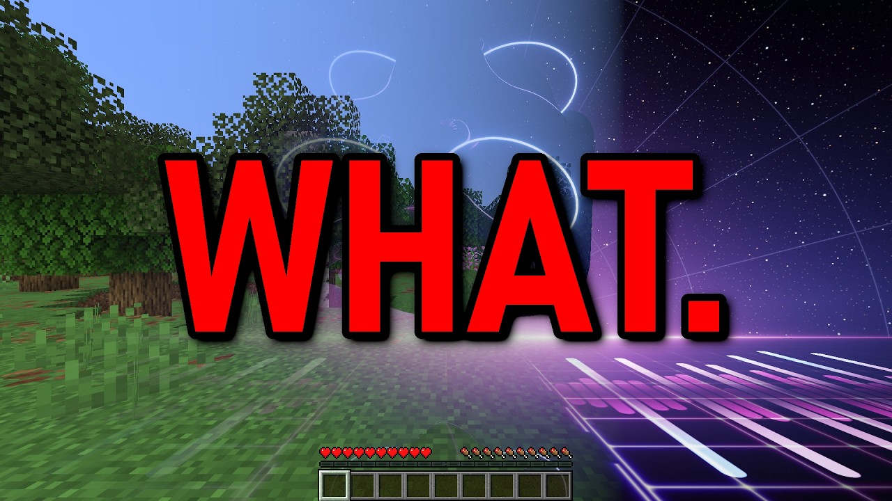 Minecraft looks a bit different now. backdrop