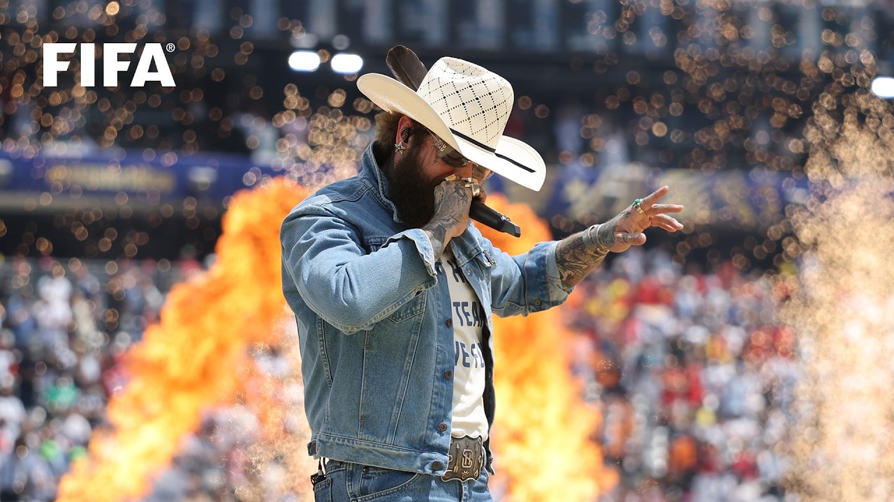 Post Malone - FIFA World Cup 2026 Closing Ceremony Performance background