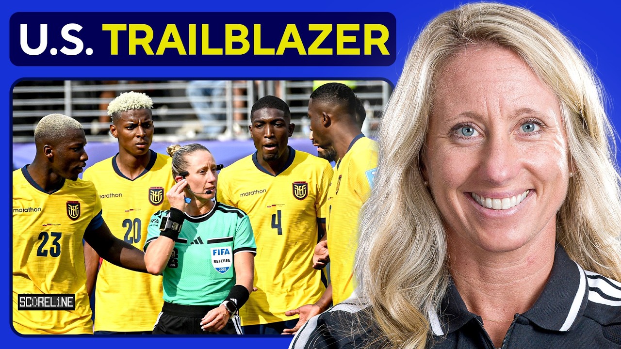 THE FIRST American Woman To Referee A Men's World Cup Match π