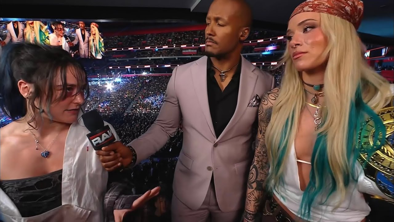 Sol Ruca & Lyra Valkyria Segment: Raw July 20 2026 background