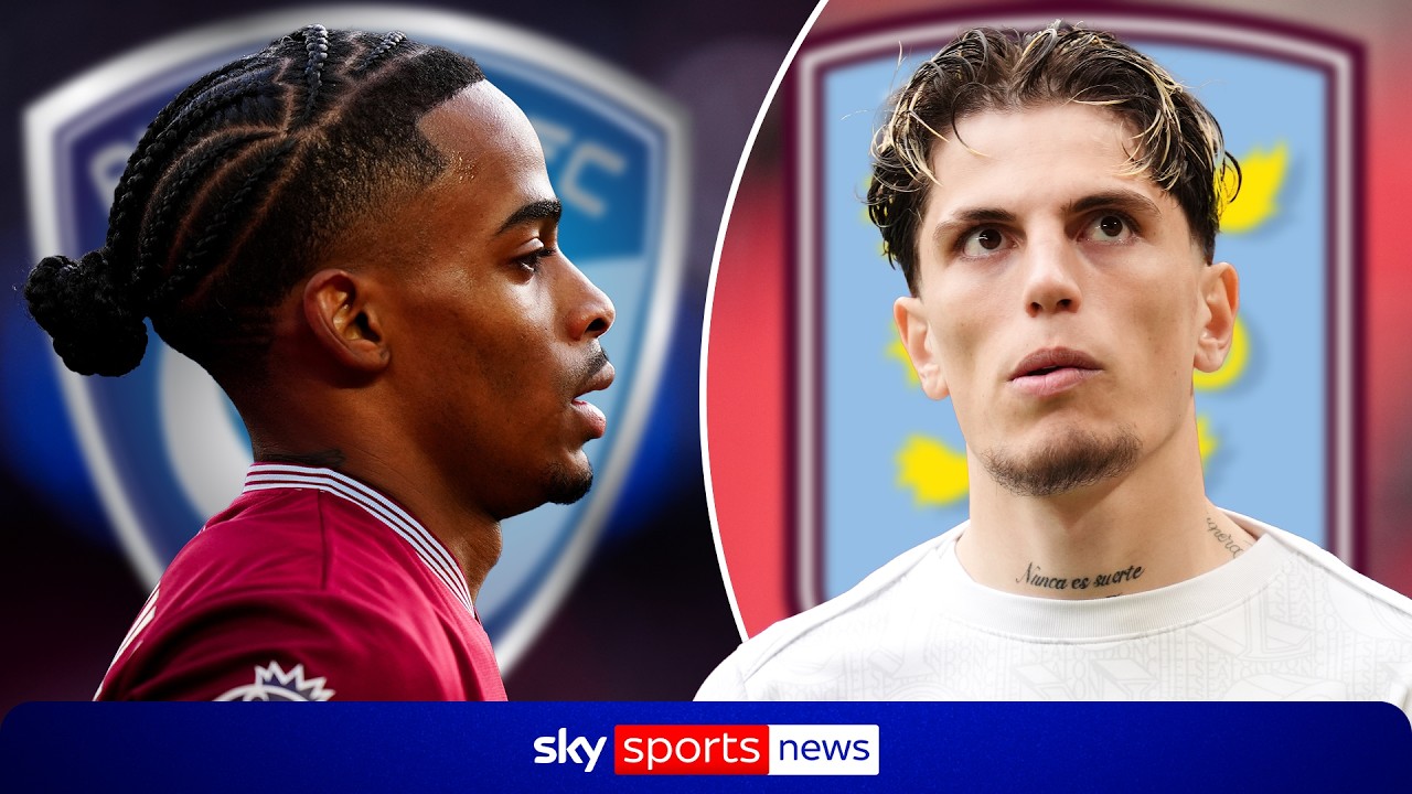 West Ham agree deal with Al Hilal for Summerville | Villa in talks to sign Garnacho | Transfer News background