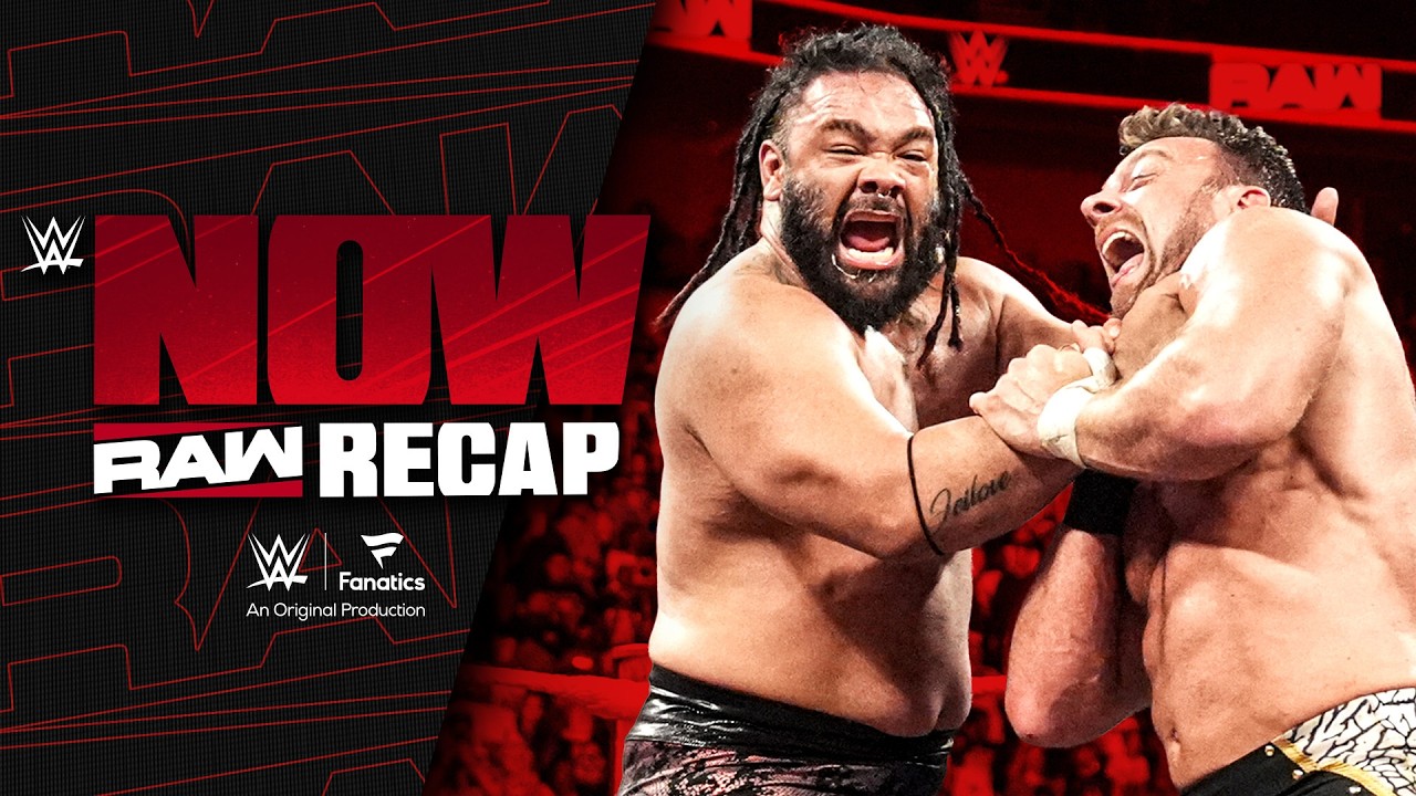 LA Knight DISMANTLED at the hands of The Bloodline | Raw Recap: WWE Now background