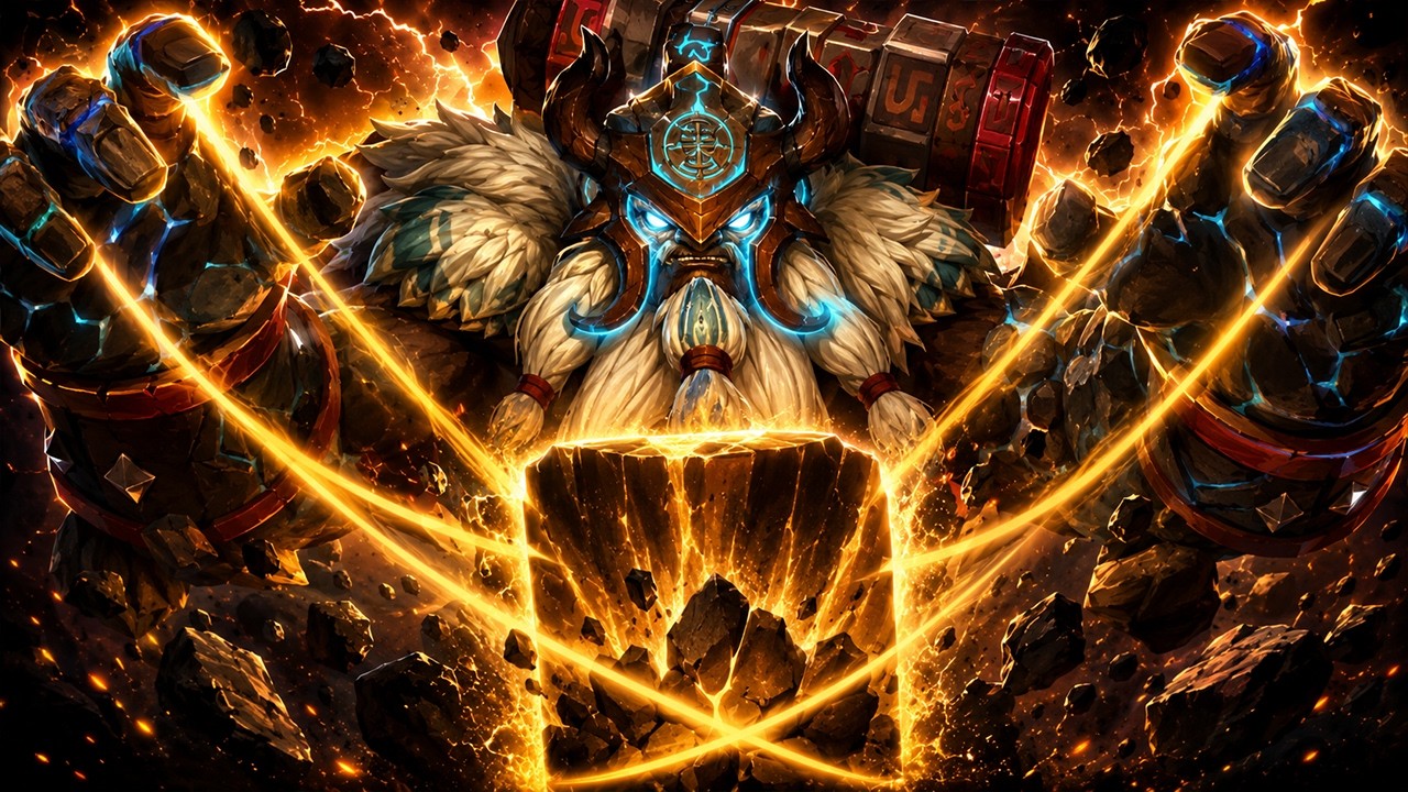 Dota 2 - The Art of Earthshaker (31.0) background