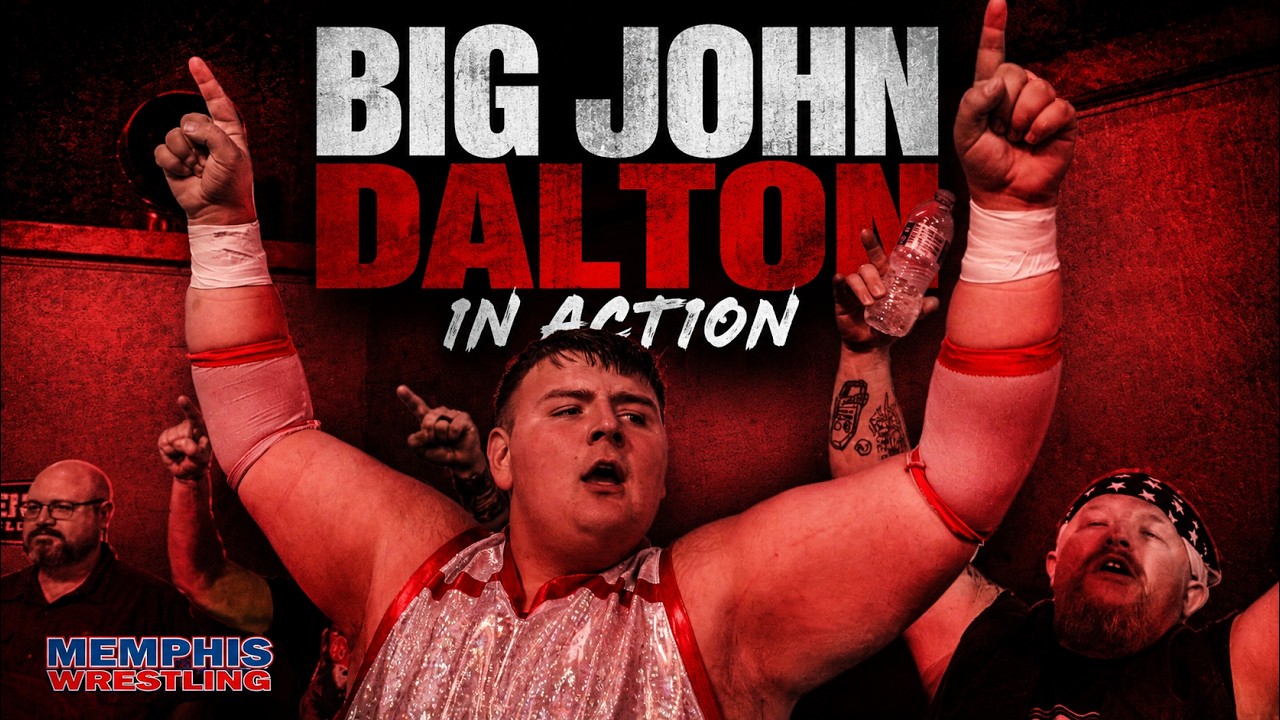 Big John Dalton in singles action! | MEMPHIS WRESTLING backdrop