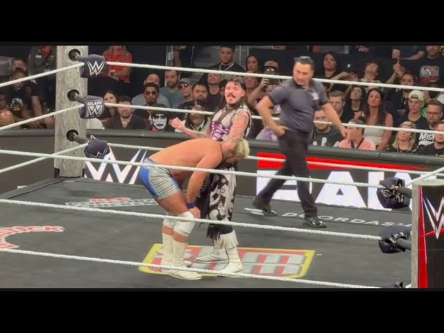 Dominik Mysterio vs Joe Hendry Full Match - WWE Raw 7/20/2026 background