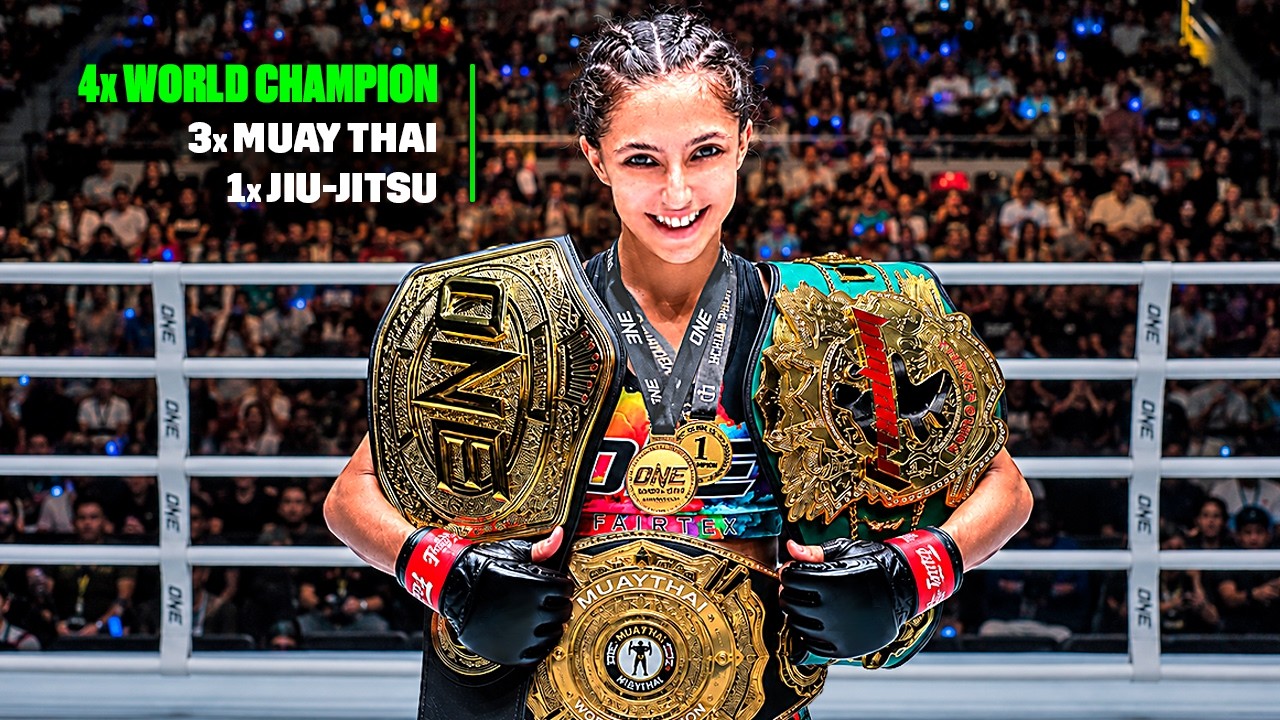 She Is Only 16… yet Knocking Out Adults! The Greatest Combat Sports Prodigy — Olivia Bahsus background