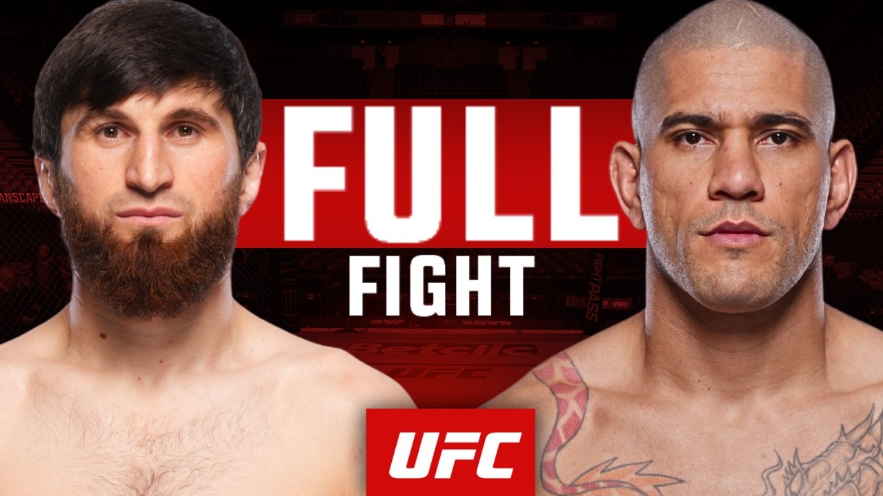 Magomed Ankalaev vs Alex Pereira 1 | Full Fight | UFC Abu Dhabi background