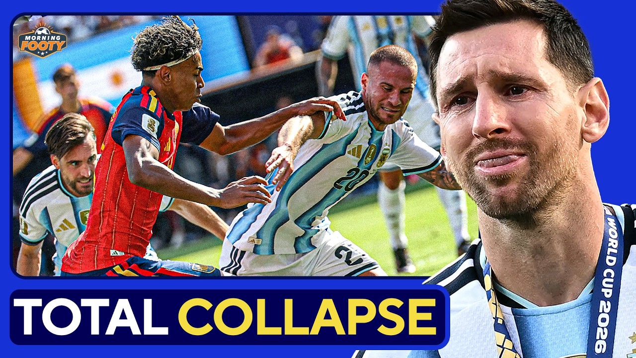 How Argentina COLLAPSED vs. Spain in the World Cup Final backdrop