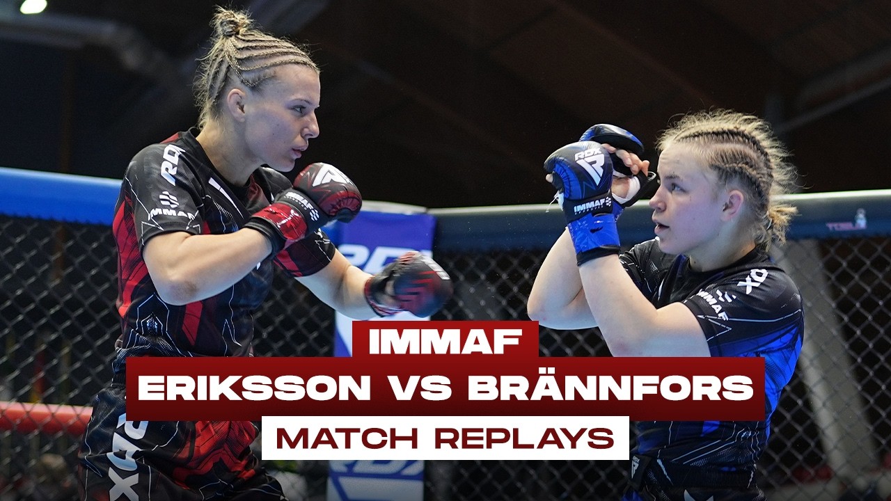 Millie Eriksson vs. Sani Brännfors | FULL FIGHT | 2023 IMMAF World Championships background