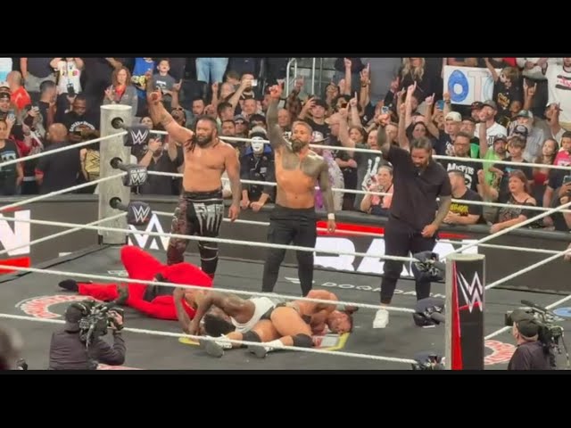 The Bloodline Destroy Solo Sikoa, LA Knight and Royce Keys Full Segment - WWE Raw 7/20/2026 background