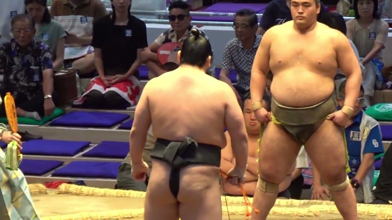 夢道鵬vs大辻【大相撲令和8年7月場所】9日目【SUMO JUL DAY9】2026/07/20 名古屋場所 backdrop
