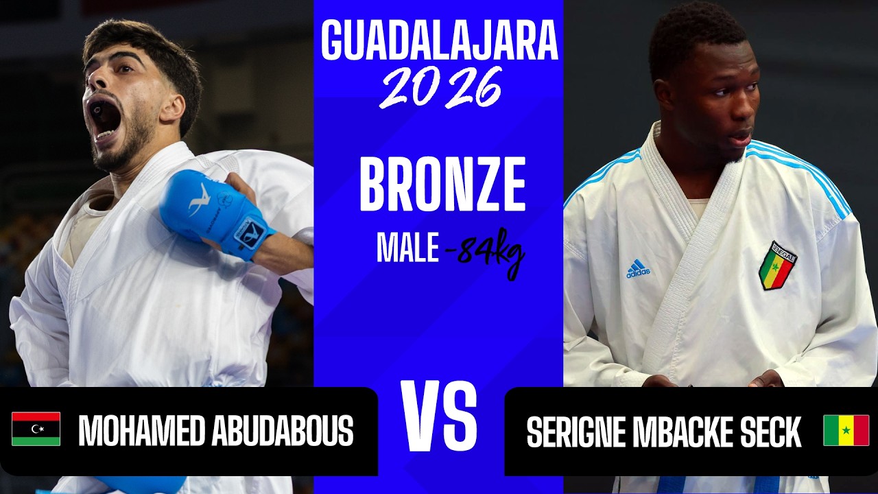 One of the BEST Finishes in Guadalajara! | Abudabous vs Seck | Best Bouts Karate One Series A background