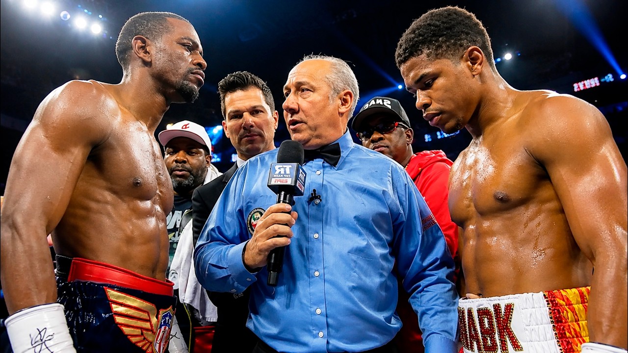 Jamel Herring (USA) vs Shakur Stevenson (USA) | KNOCKOUT, BOXING fight, HD, 60 fps background
