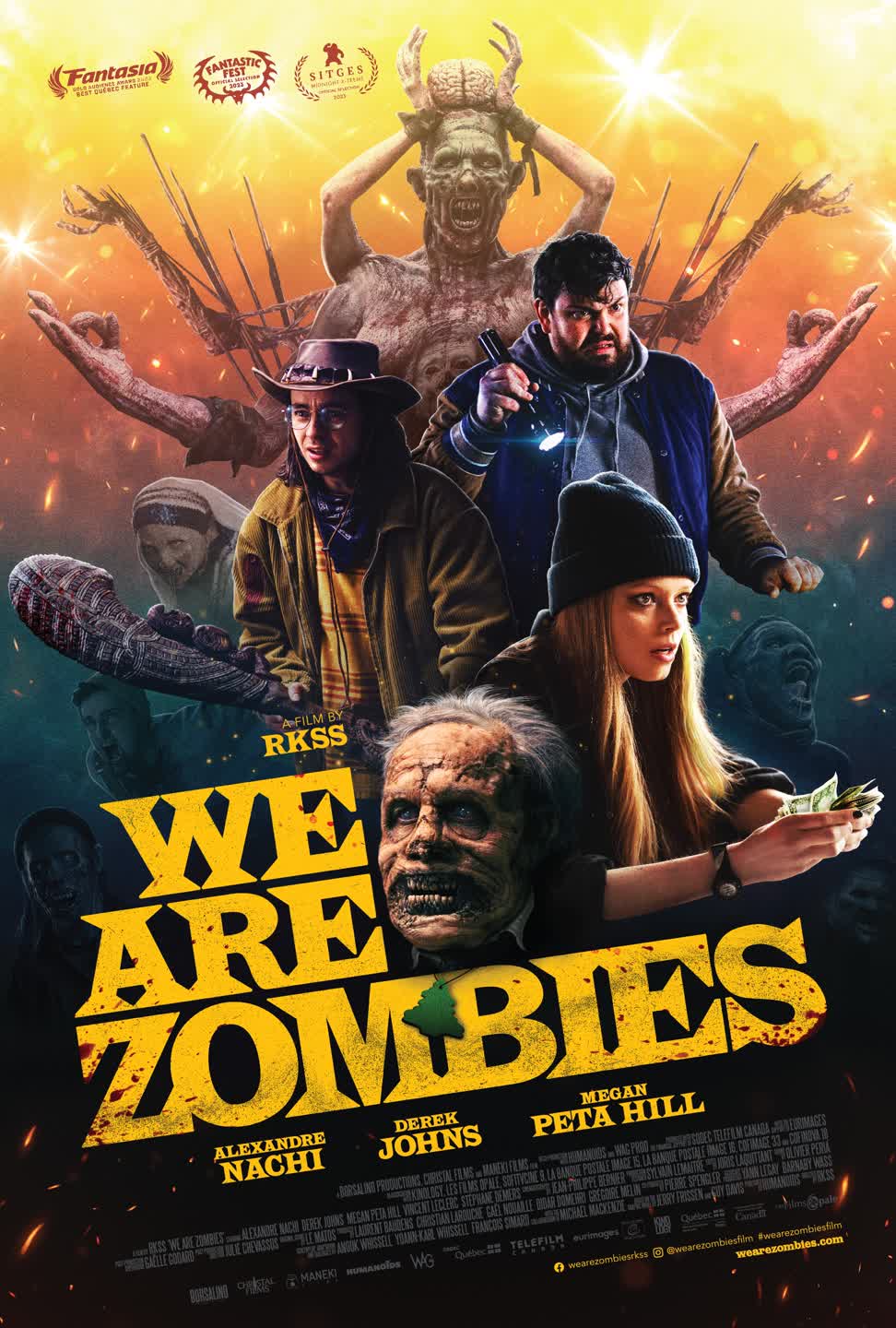 We Are Zombies background