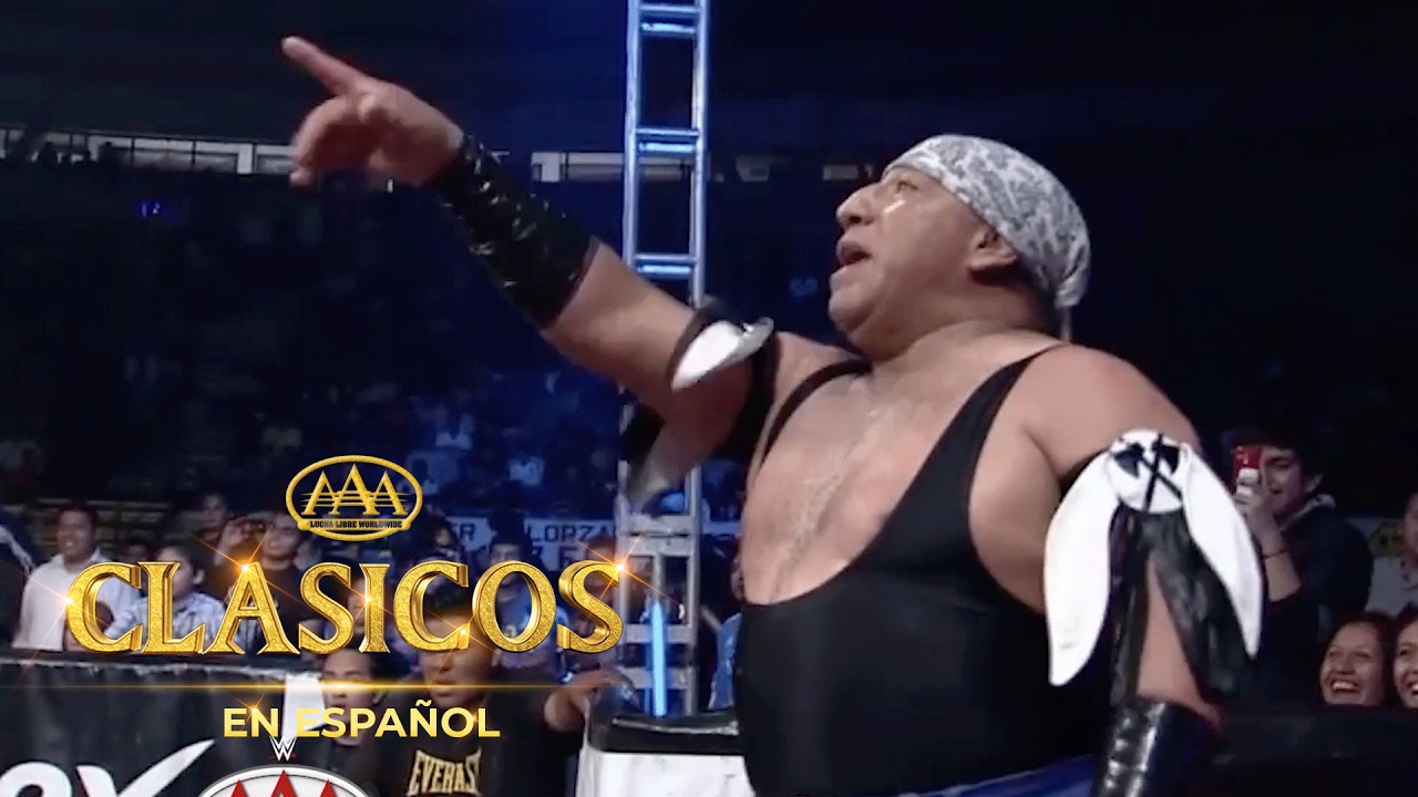 LUCHA COMPLETA: El legendario Gran Maestro: El Apache | AAA Verano de Escándalo 2014 backdrop
