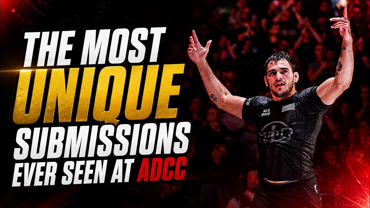 WATCH: 15 Submissions From ADCC You Don't See Everyday background