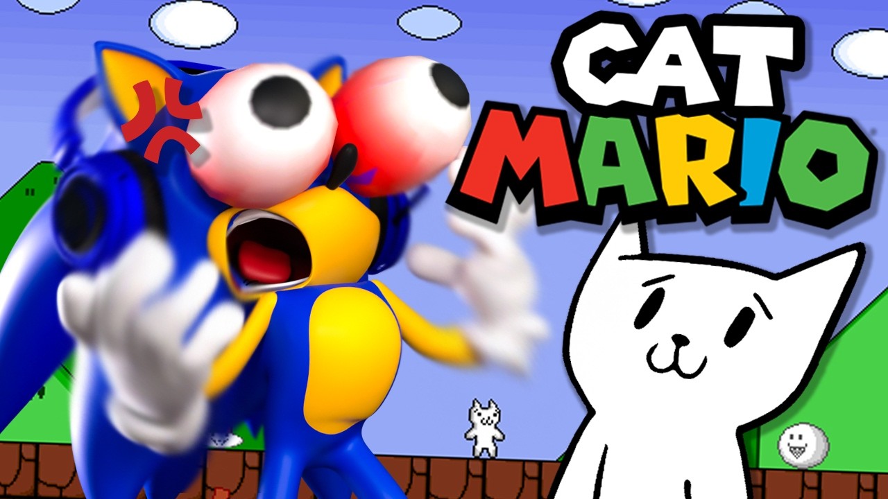 Sonic Plays: CAT MARIOOO backdrop