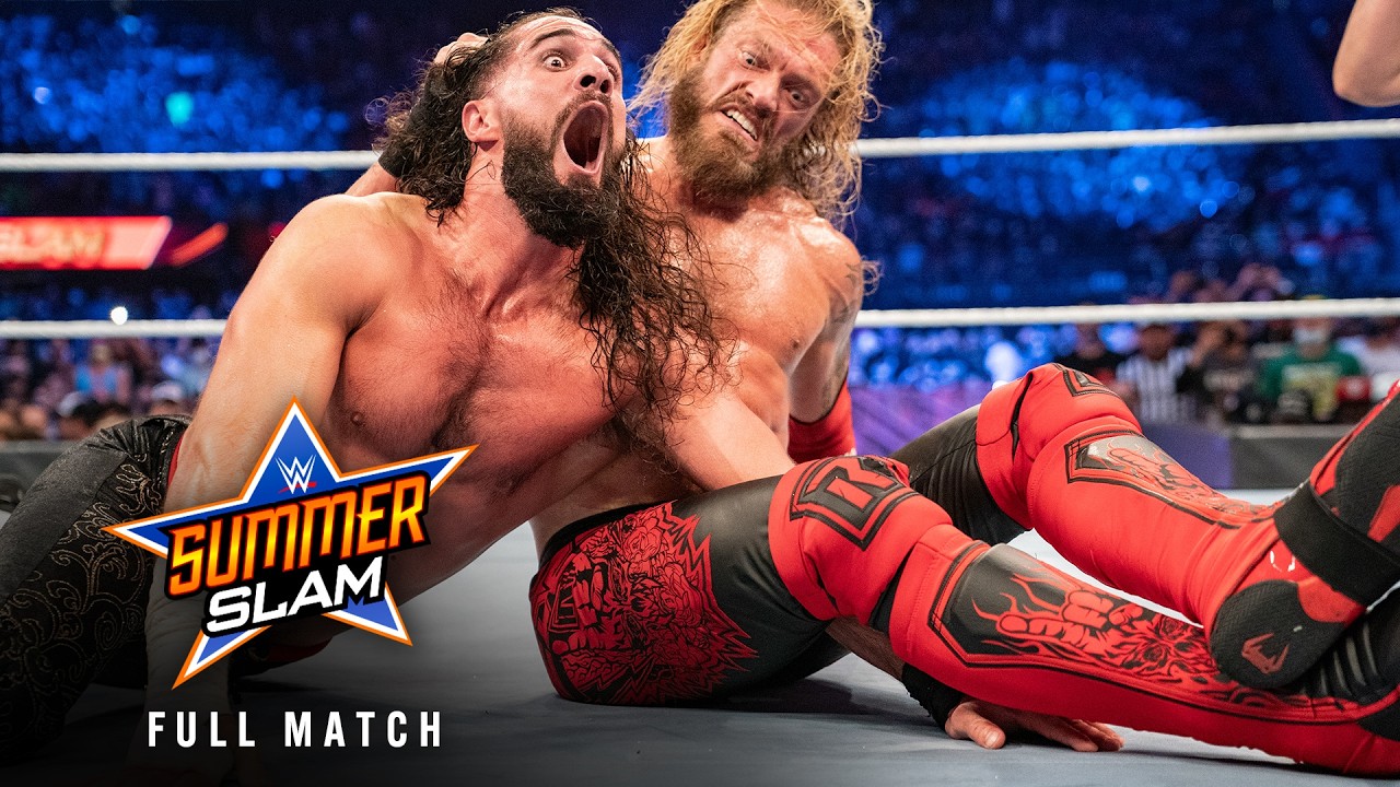 FULL MATCH: Edge vs. Seth Rollins: SummerSlam 2021 backdrop