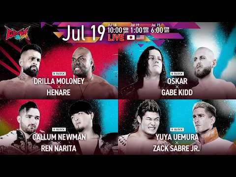 NJPW G1 Climax 36: Night 3 Recap background