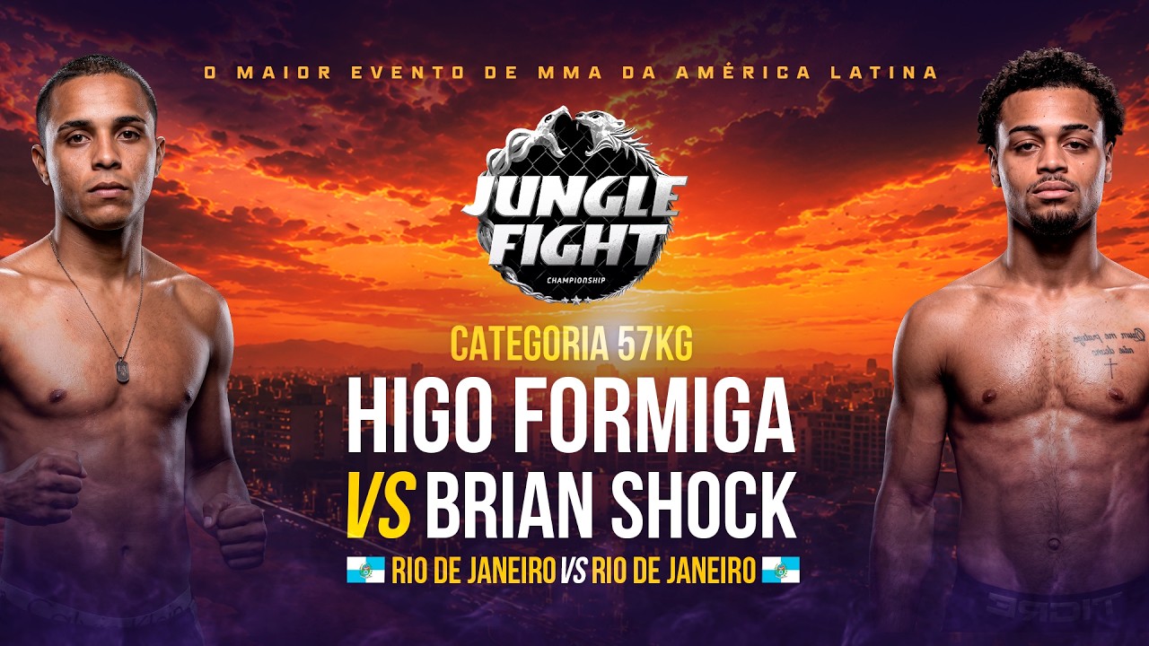 JUNGLE FIGHT 152 l HIGO FORMIGA X BRIAN SHOCK background