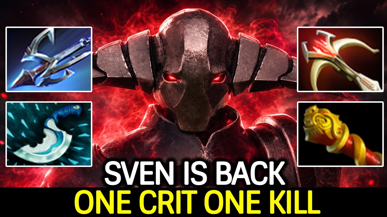 This Sven Build Is Insane – One Crit One Kill Dota 2 backdrop
