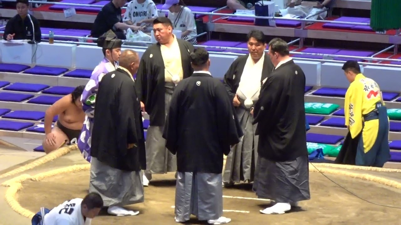 『三段目全勝対決 際どい判定』大畑vs風光希【大相撲令和8年7月場所】9日目【SUMO JUL DAY9】2026/07/20 名古屋場所 background
