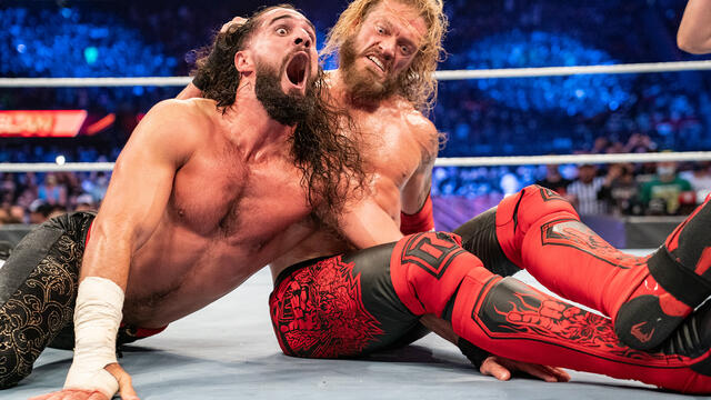 FULL MATCH: Edge vs. Seth Rollins: SummerSlam 2021 background