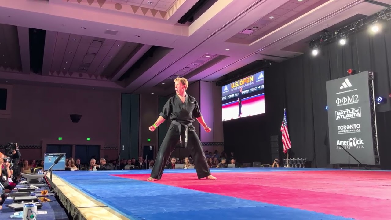 Dawson Holt Mens Open Forms ISKA World Championship - US Open 2026 backdrop