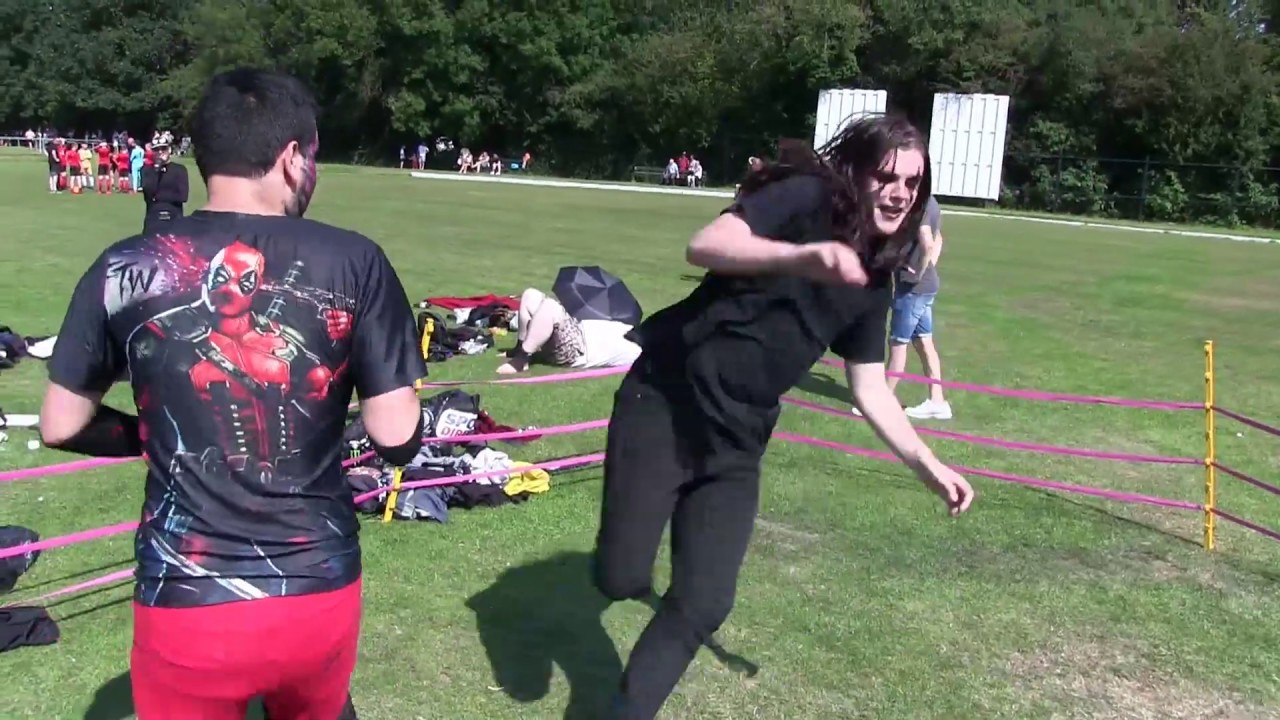 SWF* at Killamarsh Fun Day 25/8/19 - Daniel Banner v The Ringmaster background