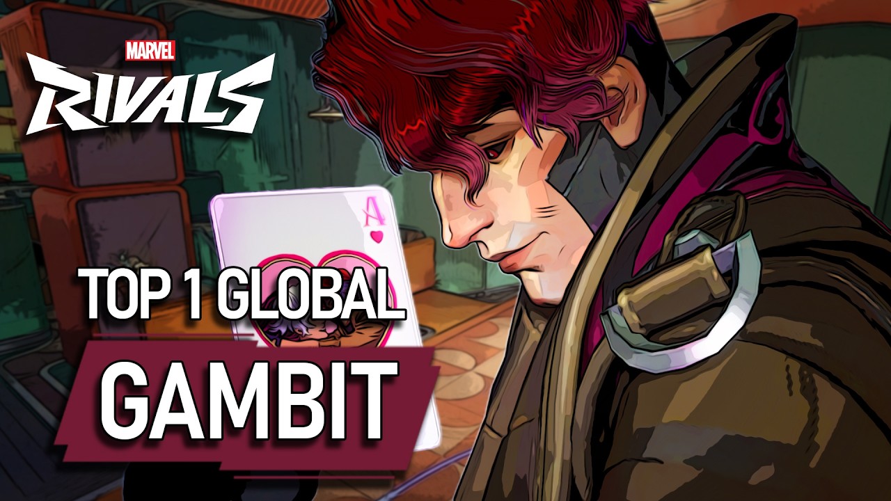 TOP #1 GLOBAL GAMBIT ! rеspect - MARVEL RIVALS PRO backdrop