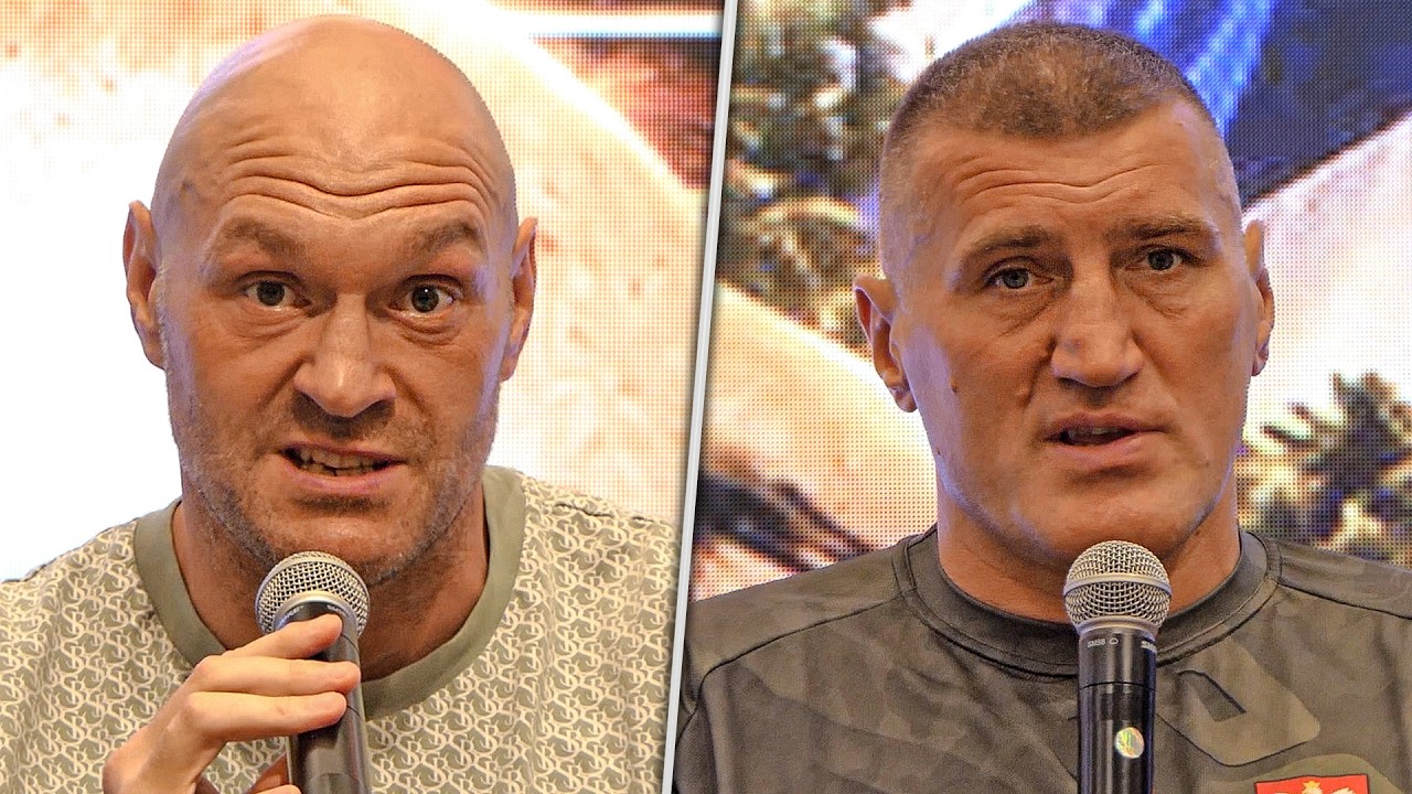 Tyson Fury vs. Mariusz Wach • FULL FINAL PRESS CONFERENCE | Thailand 🇹🇭 background