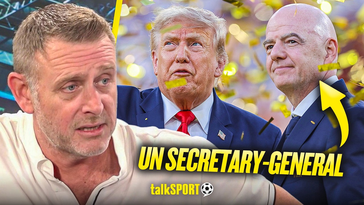 "DON'T BELIEVE IT!" talkSPORT REACTS to Gianni Infantino being TOUTED for UN Role by Donald Trump!