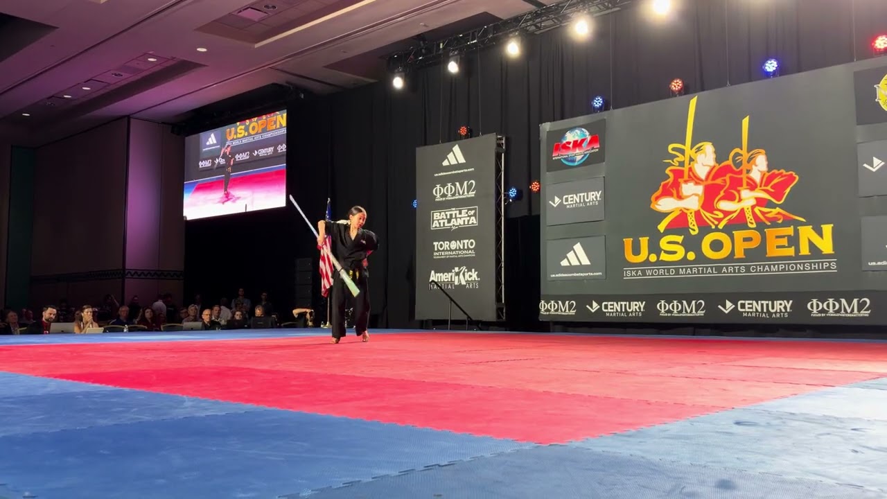 Allison Won 13 & Under Girls Open Weapons ISKA World Championship - US Open 2026 background