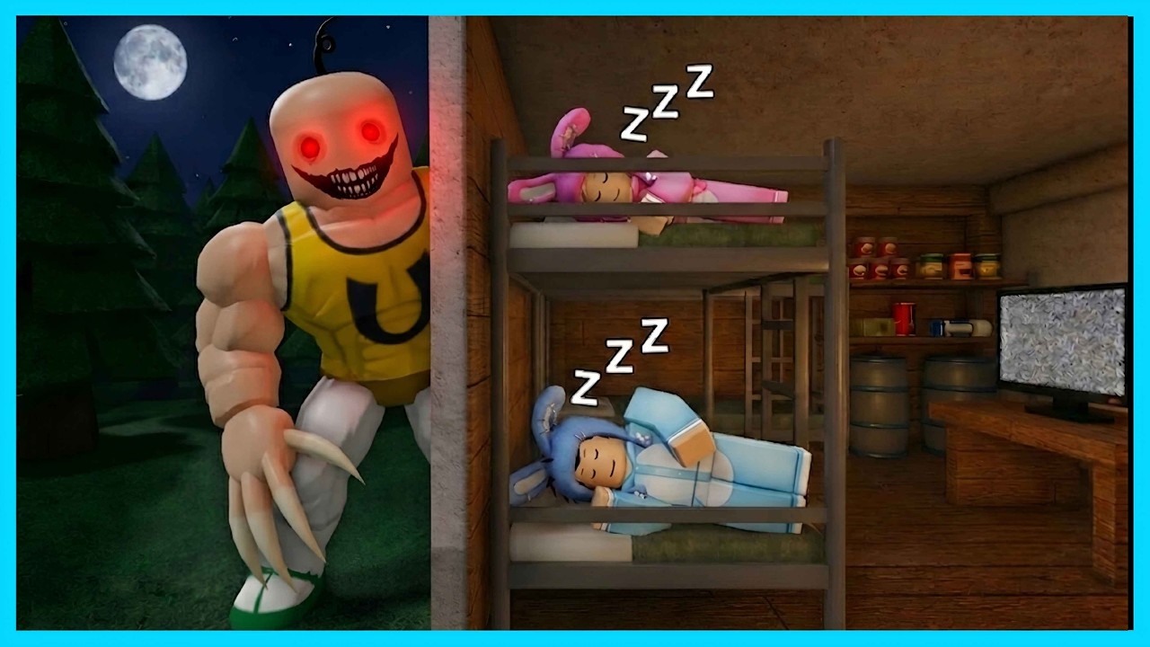 MIPAN & ZUZUZU Buat Bunker Paling Aman Vs Upin Mengerikan! ROBLOX background