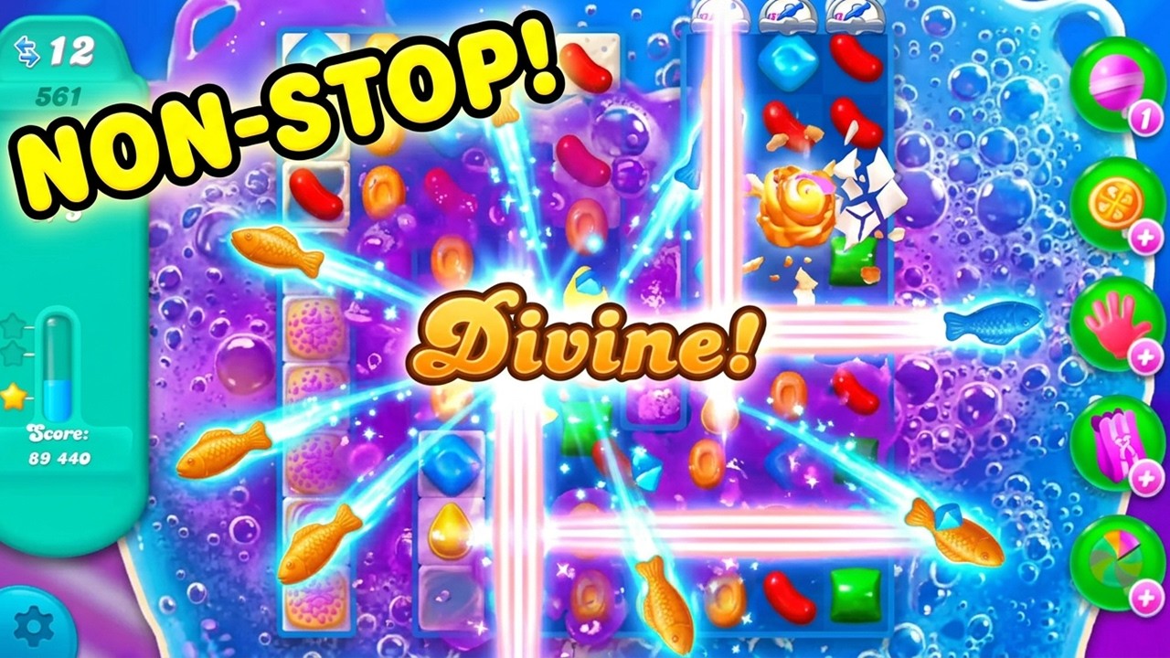DIVINE SODA CRUSH! NON-STOP ACTION (561-570) backdrop