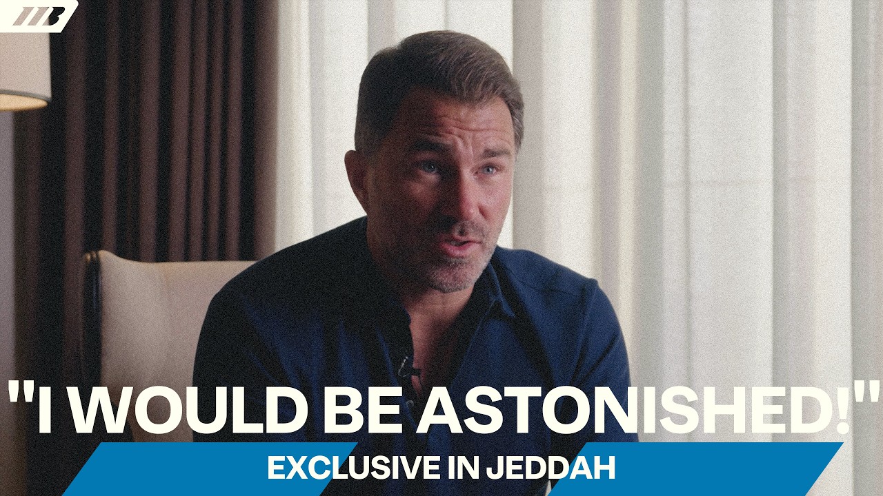 “See You Saturday!“ - Eddie Hearn Has Message For Tyson Fury & Talks Joshua Vs Prenga background